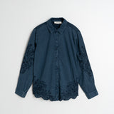 Indi & Cold Embroidered Voile Shirt