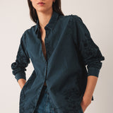 Indi & Cold Embroidered Voile Shirt