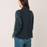 Indi & Cold Embroidered Voile Shirt