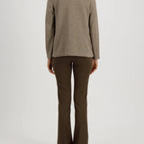 Harris Wharf London Bicolour Frise Blazer / Taupe