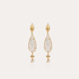 Gas Bijoux Serti Goutte Earrings