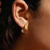 Agapee Zephir Trio Earring