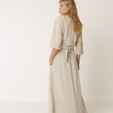 Indi & Cold Linen Maxi Skirt / Beige