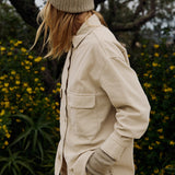 Indi & Cold Cotton Corderoy Shirt / Cream