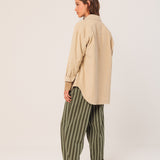 Indi & Cold Cotton Corderoy Shirt / Cream