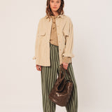 Indi & Cold Cotton Corderoy Shirt / Cream