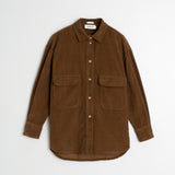 Indi & Cold Cotton Corderoy Shirt / Tabacco