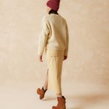 Indi & Cold Cable Knit Jumper/ Crudo