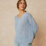 Indi & Cold Jumper / Darling Blue