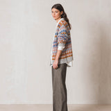 Indi & Cold Multicoloured Knitted Cardigan