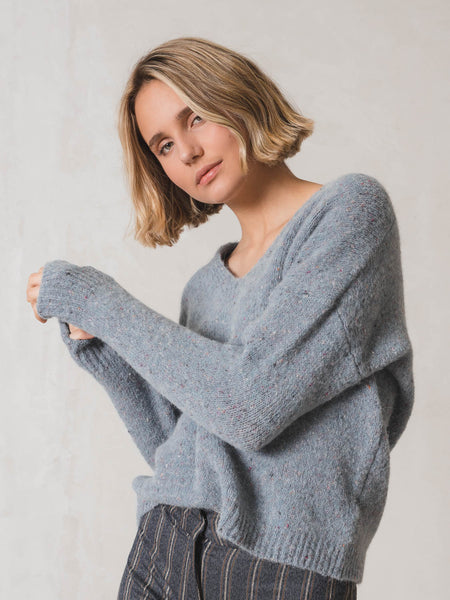 Indi & Cold Nepped Knitted Alpaca Jumper