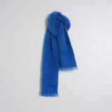 Indi & Cold Mohair Scarf/ Azul Klein