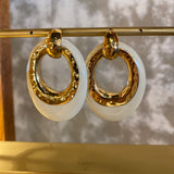 Gas Bijoux Selva Earrings Large / Ivory