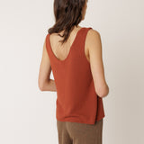 Indi & Cold Knit Tank / Terracotta