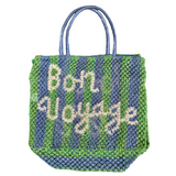 The Jacksons Bon Voyage Jute Bag / Pebble- Green - Natural