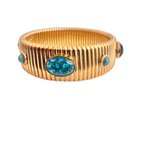 Gas Bijoux Strada Bracelet Large / Blue Stones