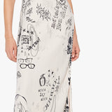 Mother The Cap & Gown Dress / Spin Me Around Print