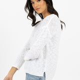 Sofia Sweater White