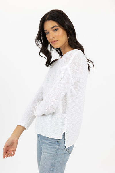 Sofia Sweater White