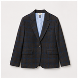 Diega Vouziano Blazer / Chocolate-Blue