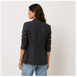 Diega Vouziano Blazer / Chocolate-Blue