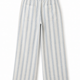 Diega Portoricolo Pants / White-Light Blue