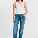 Le Temps Des Cerises Flare Jean / Blue