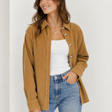 Please Corduroy Shirt / Camel