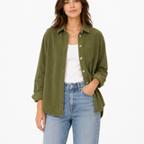 Please Corduroy Shirt / Sea Kelp
