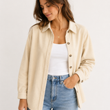 Please Corduroy Shirt / Cream