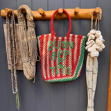 The Jacksons Italiano Jute Bag / Striped