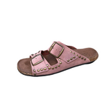 Bosabo Buckled Slides / Vieux Rose