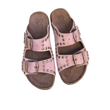 Bosabo Buckled Slides / Vieux Rose