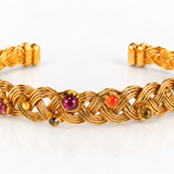 Gas Bijoux Cesaria Jonc Cuff / Cabochon