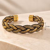 Gas Bijoux Tresse Osier Bangle / Wide