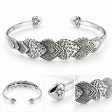 Gas Bijoux Insolite Love Bangle / Silver