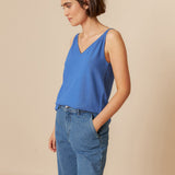 Indi & Cold June Tank Top / Azul Klein