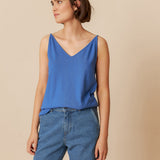 Indi & Cold June Tank Top / Azul Klein