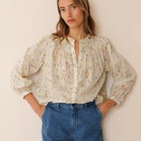 Indi & Cold Raglan Sleeved Shirt / Vanilla