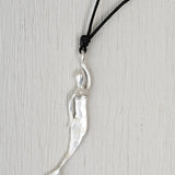 Pesci Che Volano Elena Plated Silver Pendant