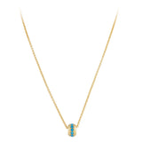 Fairley Blue Grotto Orb Necklace