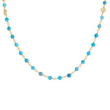 Fairley Blue Grotto Antique Necklace
