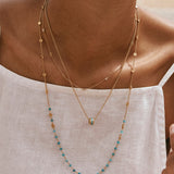 Fairley Blue Grotto Antique Necklace