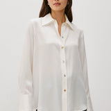 Rails Abbey Long Sleeve Button Down / Ivory