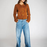 Marion Suede Jacket / Cognac