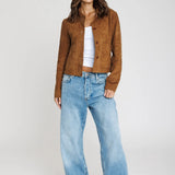Roma Suede Jacket / Tobacco