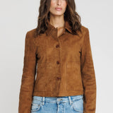 Roma Suede Jacket / Tobacco