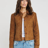 Roma Suede Jacket / Tobacco