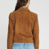 Roma Suede Jacket / Tobacco