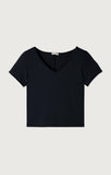 American Vintage Classic V-neck t-shirt / Vintage Black